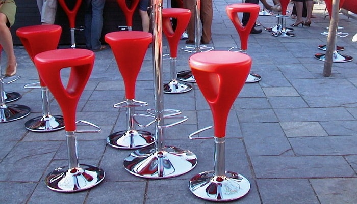 Zuff Stool by Serralunga Furniture Stool